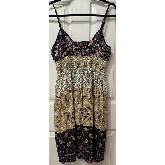 Vintage Y2K Babydoll Scrunch Mini Dress Size M - Picture 4 of 5